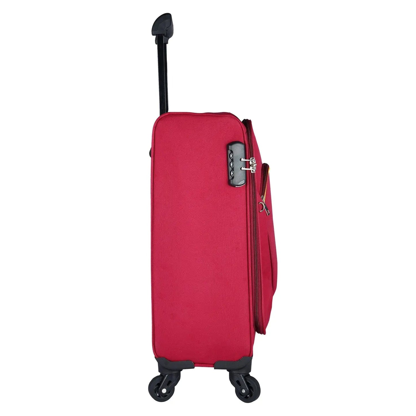 OPTIMA Pasha Softside Expandable Roller Luggage, Black, Carry-On 21-Inch… optima-bags
