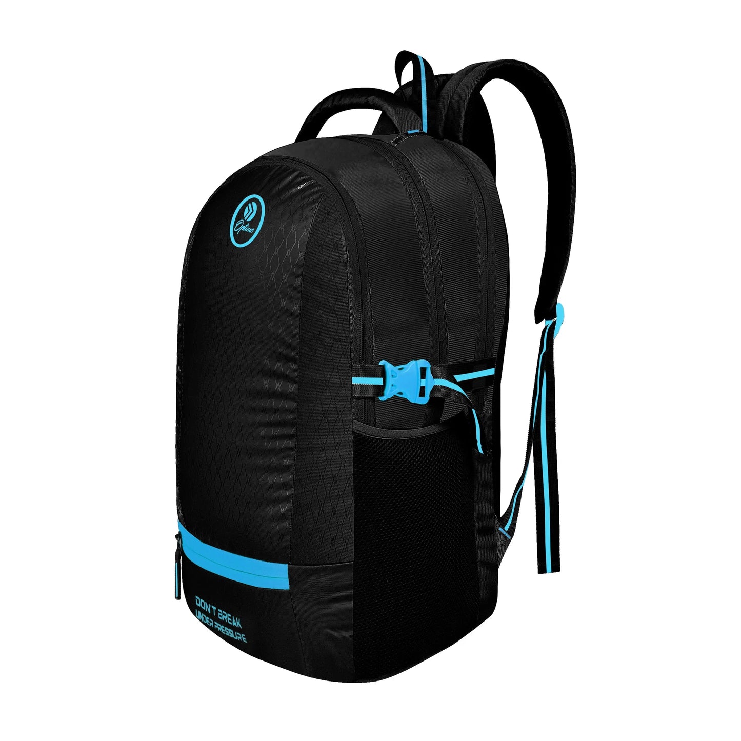 OPTIMA Travel Laptop Backpack with Anti Theft Pocket, Organizer, 15.6 Inch Padded Laptop Sleeve and Handles For Girls & Boys(Black) Optima