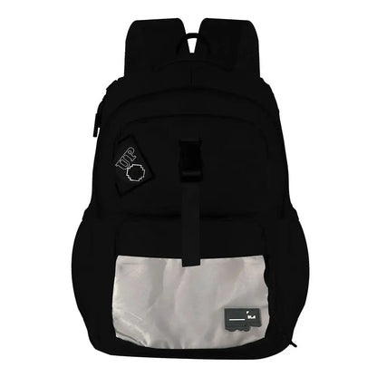 clouds love Laptop Backpacks 15.6 Inch College Cute Bookbag Anti Theft Women Casual backpack for Teen Girls (Black) optima-bags