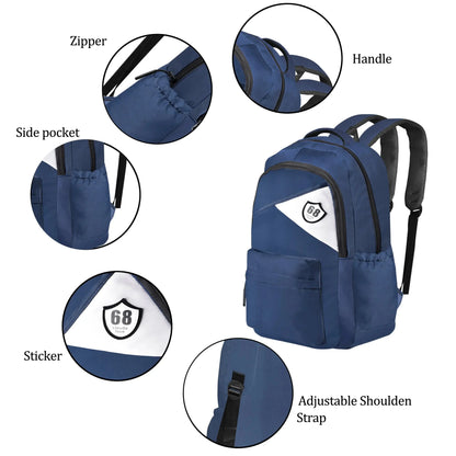 clouds love Teen Girls - Laptop Backpacks 15.6 Inch College Cute Bookbag Anti Theft Women Casual School backpack(N.blue) optima-bags