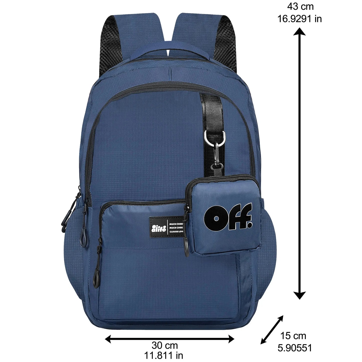 clouds love School Backpacks for Teen Girls - Laptop Backpacks 15.6 Inch College Cute Bookbag Anti Theft Women Casual backpack (Blue) optima-bags