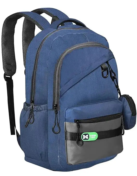 Clouds Love Stylish & Trendy Water Resistant High Storage School Collage Travel Backpack(Blue) Bag for Boys & Girls optima-bags