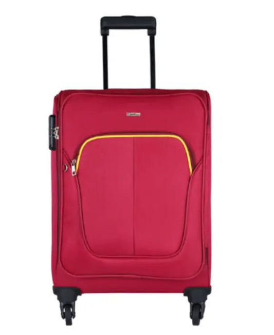 OPTIMA Pasha Softside Expandable Roller Luggage, Black, Carry-On 21-Inch… optima-bags