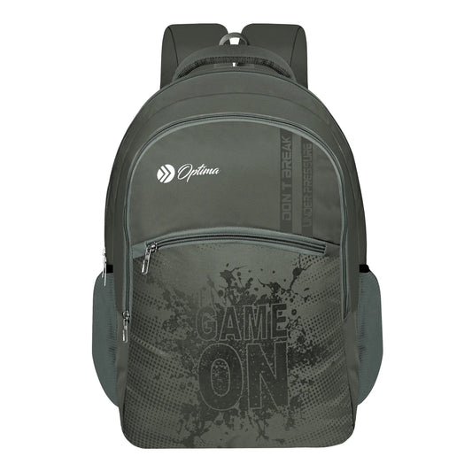 OPTIMA Backpack School bag for travel with Organizer Bottle compartment water resistant for Men, Women, Boys Optima