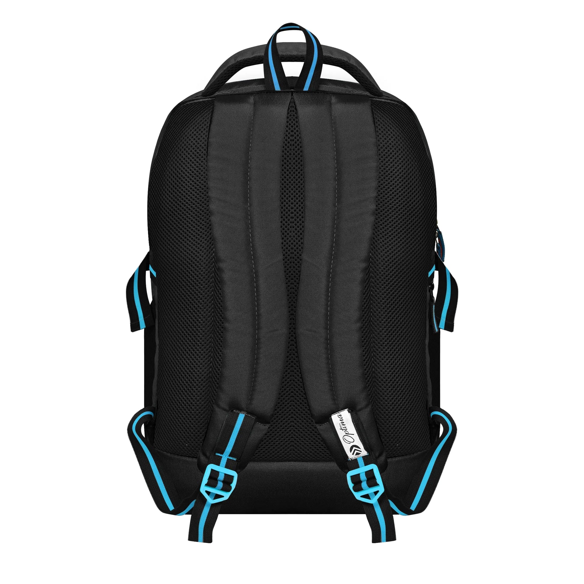OPTIMA Travel Laptop Backpack with Anti Theft Pocket, Organizer, 15.6 Inch Padded Laptop Sleeve and Handles For Girls & Boys(Black) Optima
