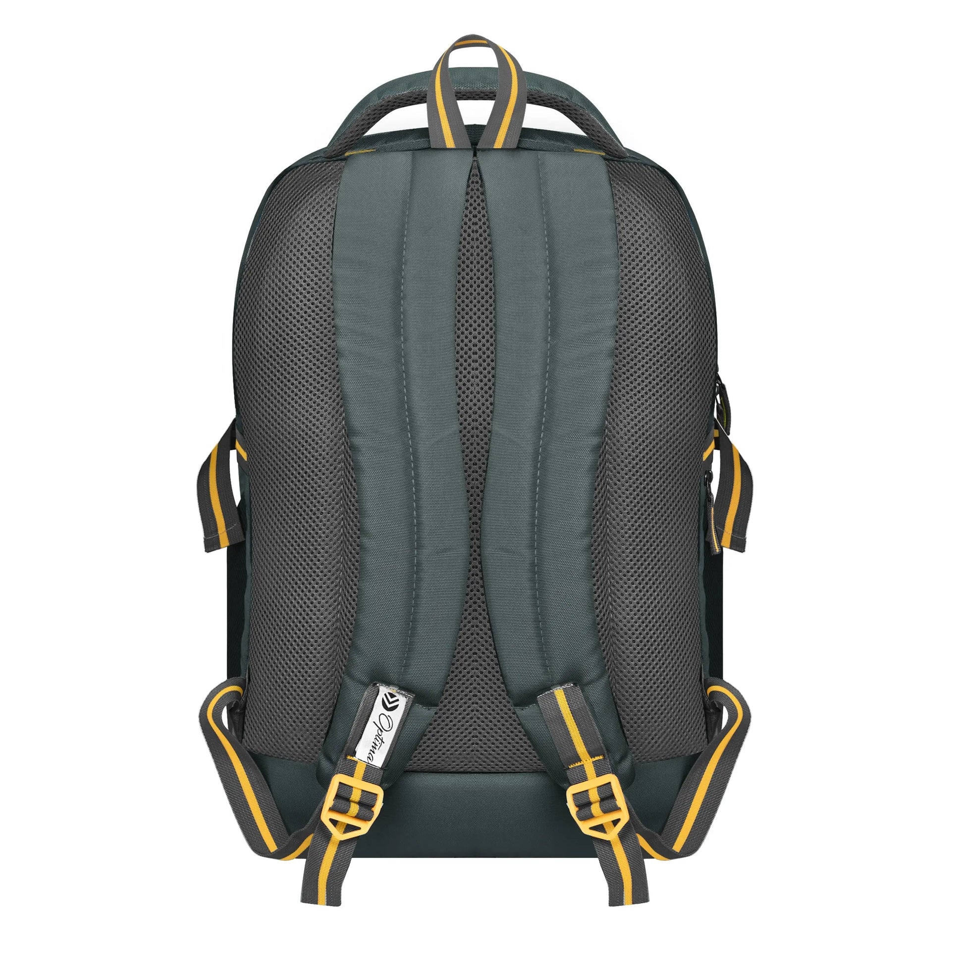 OPTIMA Travel, School Backpack with 15.6 Inch Laptop Compartment Organizer Pockets I For Men Women Boys Girls-Grey Optima
