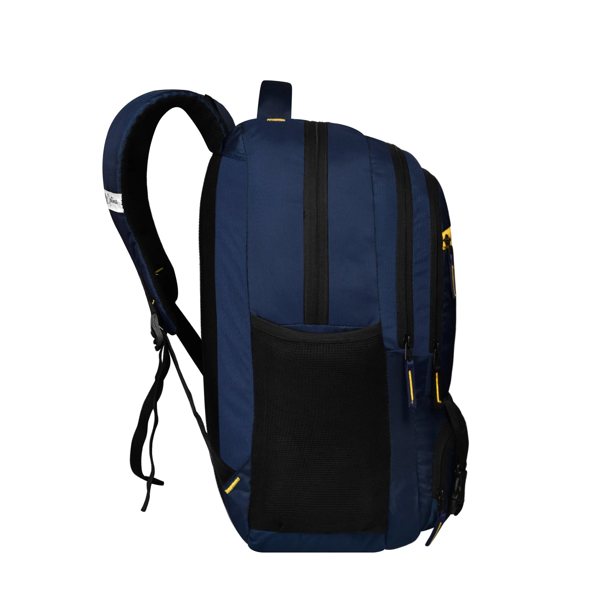 Optima Casual Backpack 28L, 2 Main Compartments, Bottle Pocket, Front Pocket, Padded Shoulder Strap-Blue Optima
