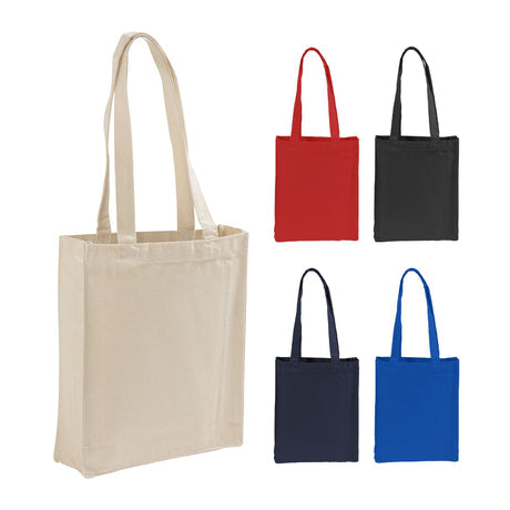 Affordable Canvas Tote Bag / Book Bag with Gusset - TF220 Optima