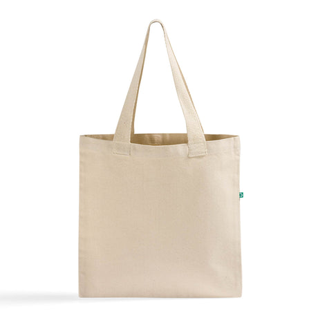 Recycled Canvas Flat Tote Bag / Basic Book Bag - RC869 Optima